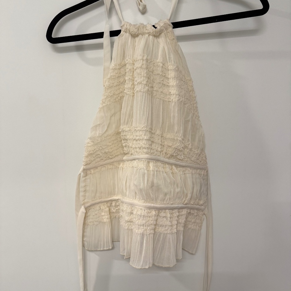 PLT Backless Halter Top - Picture 3 of 5